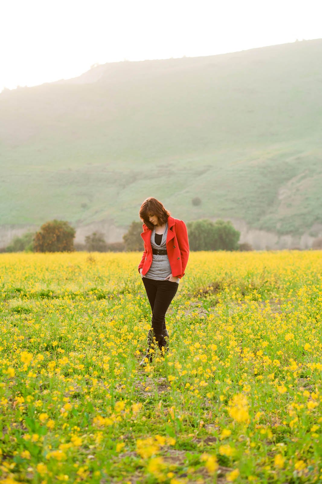 San Juan Capistrano Wildflower Senior Session