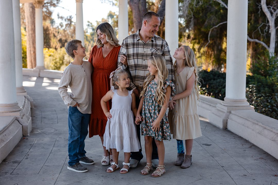 San Diego Balboa Park Family Sessions: The Downs Family