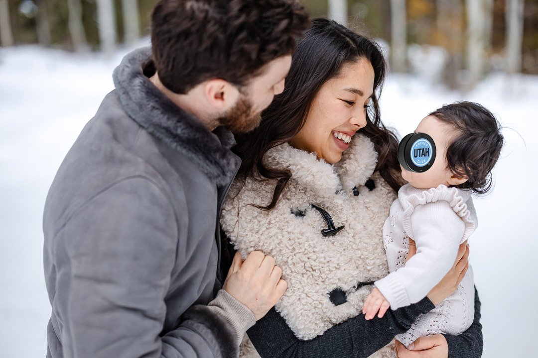 Park City Utah Family Session: The Kerfoot Family and the Utah Mammoth