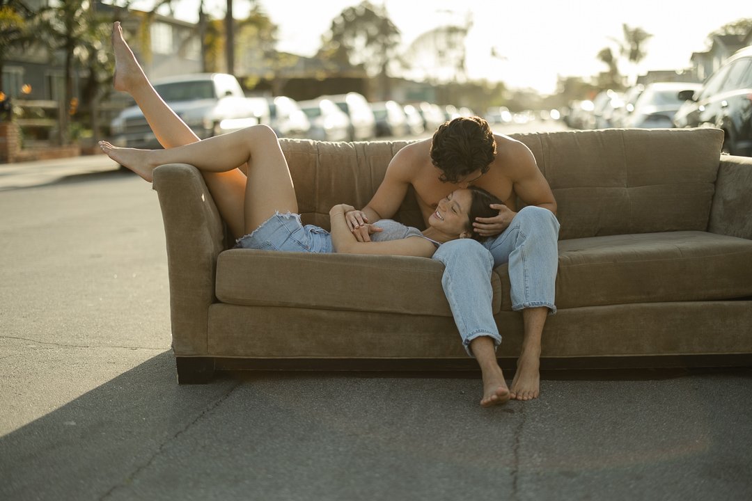 Hunter + Sarah’s Retro Isla Vista Session