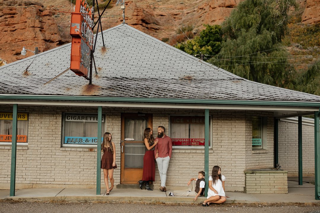 Eggleston Family’s Rustic Echo Utah Family Photo Session