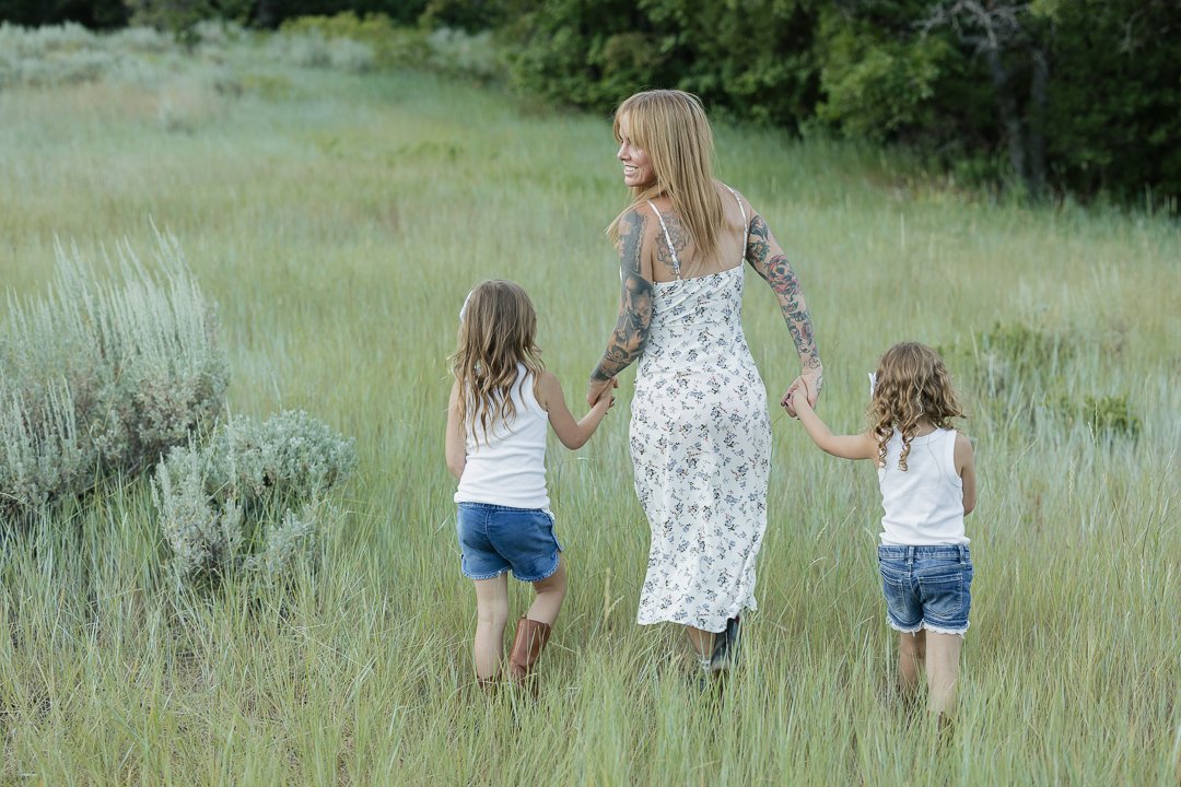 Ashley’s Mountain Family Session in Eden Utah