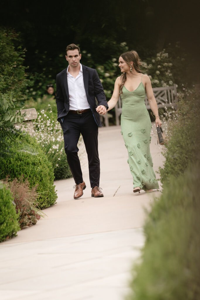 Zack and Renee share a beautiful afternoon at Red Butte Garden for their surprise proposal with Poppy & Hive Photography