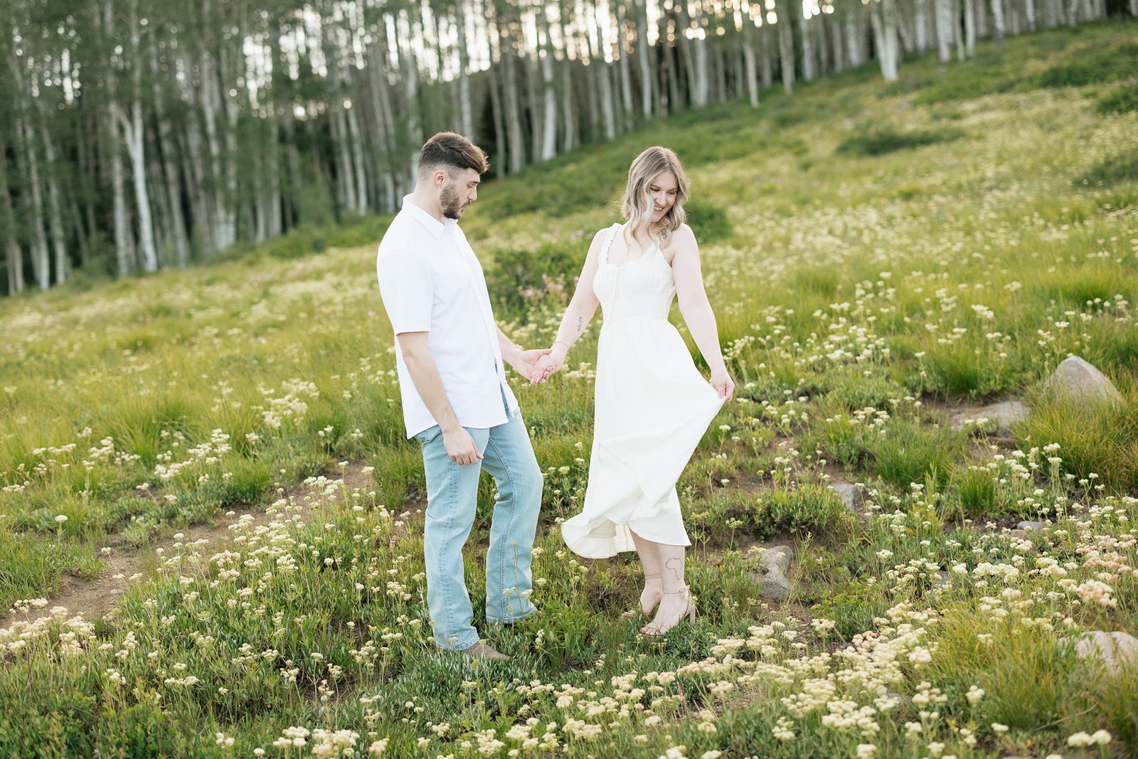 Matt & Samantha’s Park City Summer Anniversary Session